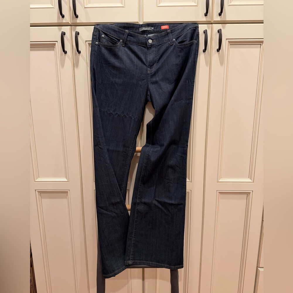 Level 99 Indigo Wide Leg Jeans